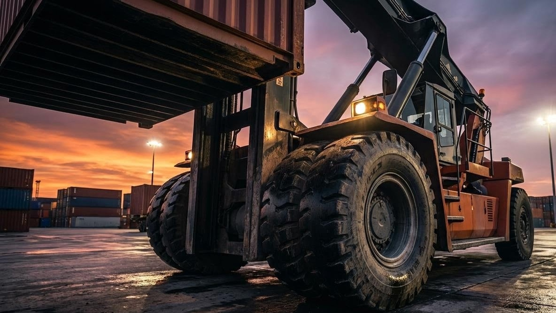 Industrial tire application