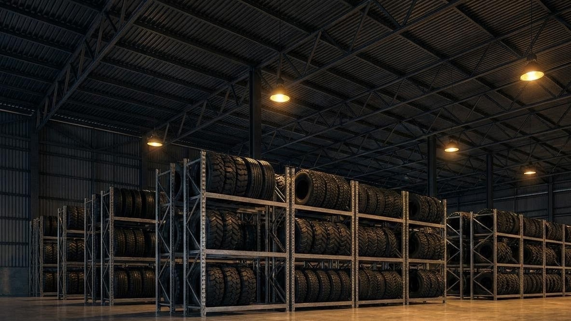 CNC warehouse interior