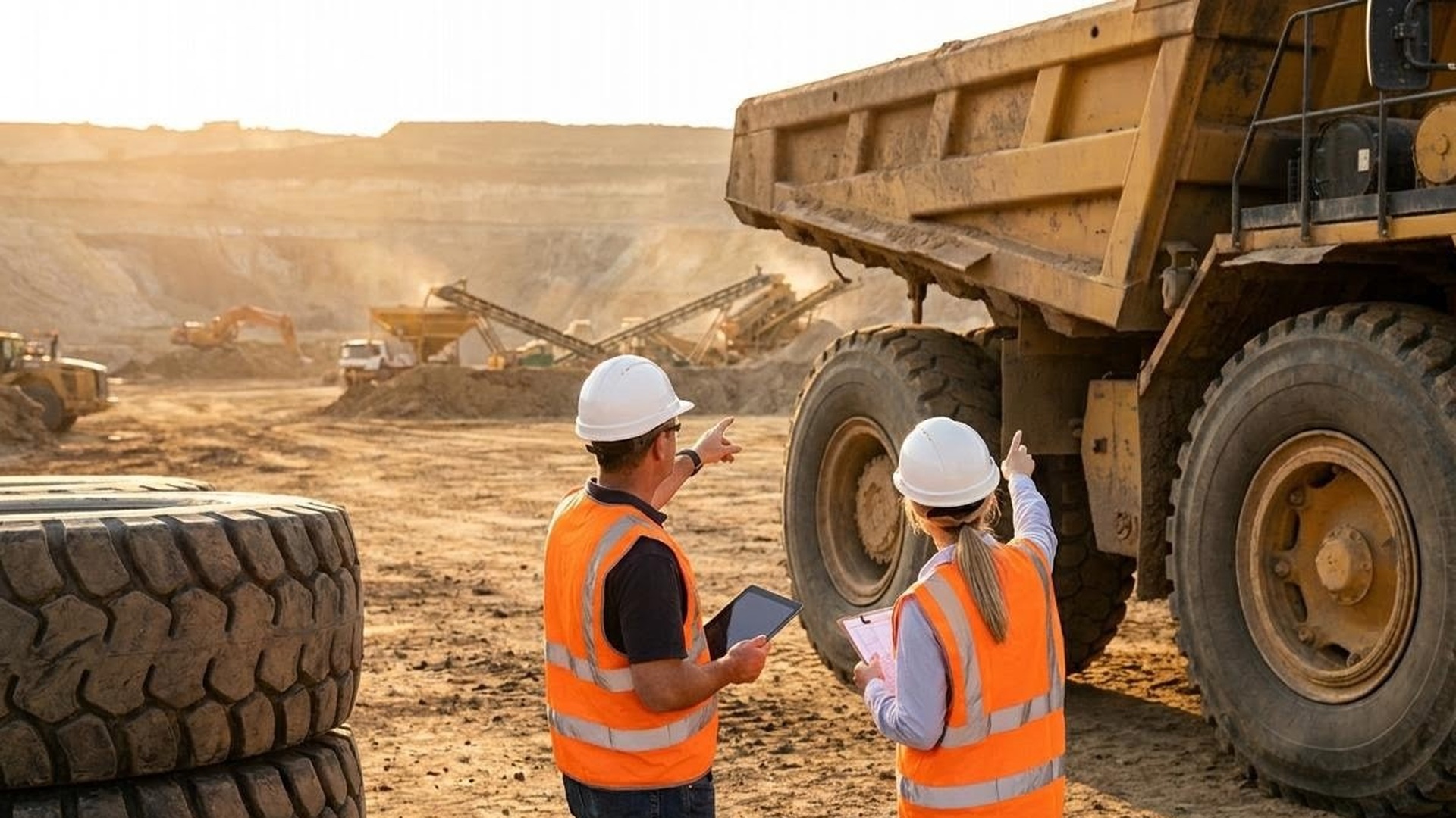 Technical consultation for industrial tire selection